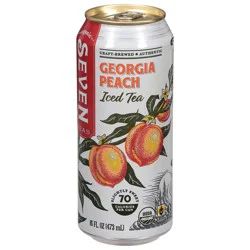 Seven Teas Georgia Peach Iced Tea 16 fl oz