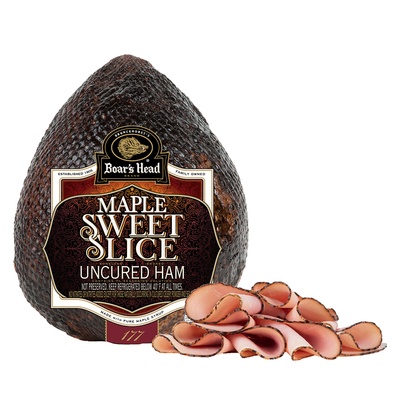slide 1 of 1, Boar's Head Maple Glazed Sweet Slice Ham, per lb