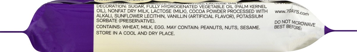slide 13 of 13, 7DAYS Cake Bar, Mixed Berry, 2.12 oz