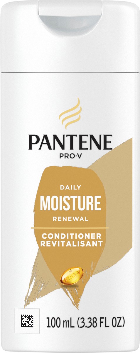 slide 2 of 3, PANTENE PRO-V Daily Moisture Renewal Conditioner, 3.38 oz, 3.38 fl oz