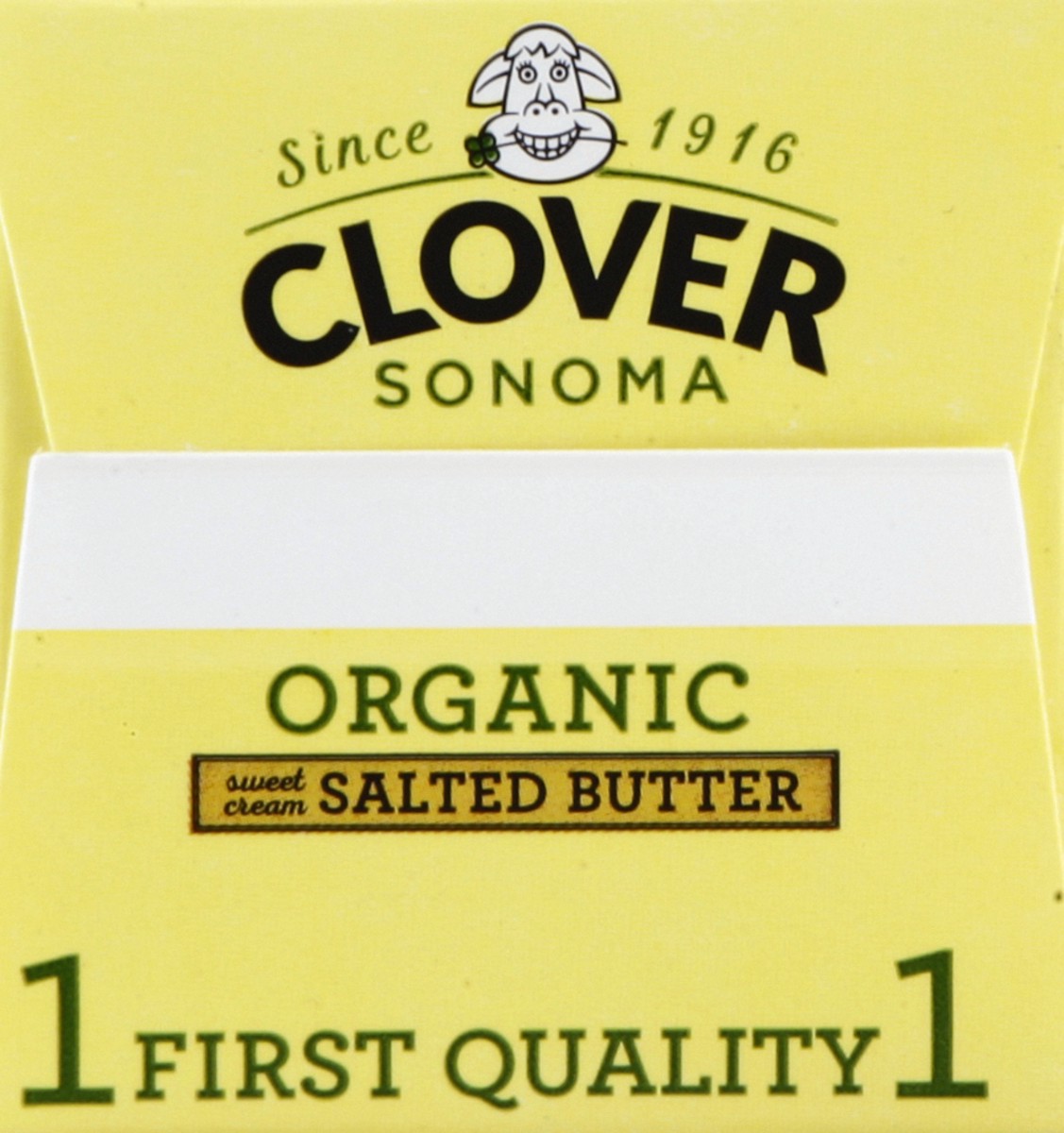 slide 3 of 4, Clover Butter, Organic, Salted, Sweet Cream, 4 ct