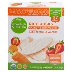 Sto Carrot Strw Baby Teeth Wfr