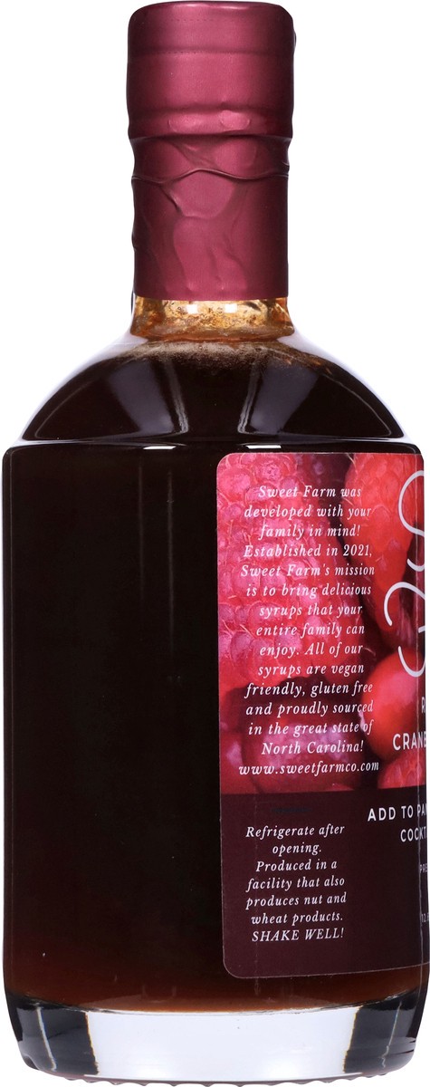 slide 11 of 14, Sweet Farm Raspberry Cranberry Orange Syrup 12.68 fl oz, 12.68 fl oz