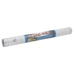 Duck Shelf Liner Adhesive Laminate Peel & Stick Clear 18 Inch X 24 Feet - Each
