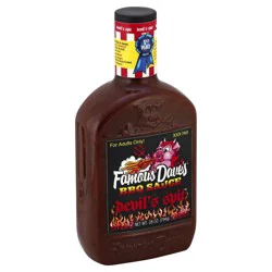 Famous Dave's Bbq Sauce Devils Spit - 28 oz