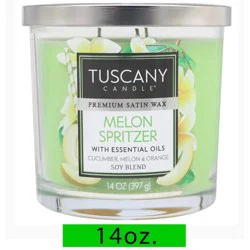 Tuscany Scented Jar Candle® Melon Spritzer