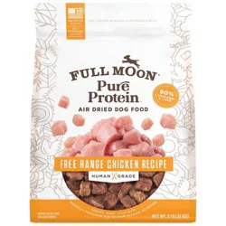 Full Moon Pure Protein Air Dried Free Range Chicken Recipe Dog Food 2 lb