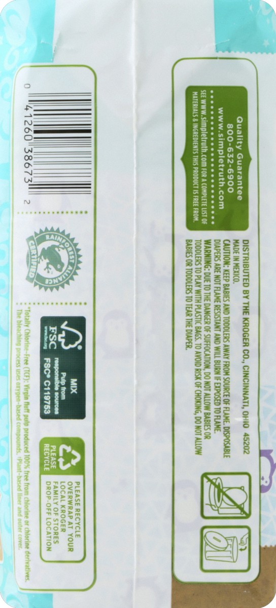 slide 2 of 4, Simple Truth Diapers 31 ea, 31 ct