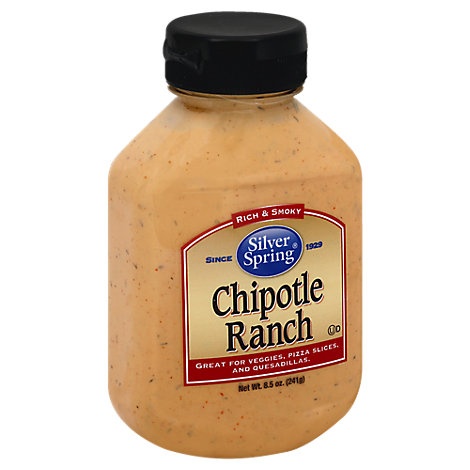 slide 1 of 1, Silver Spring Sauce Rich & Smoky Chipotle Ranch, 8.5 oz