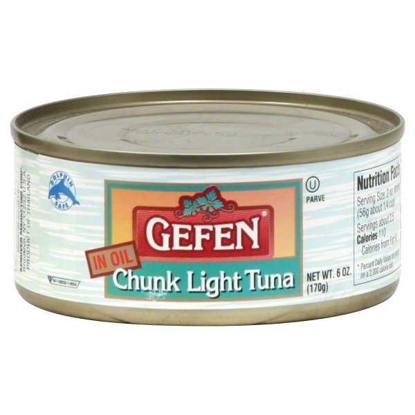 slide 1 of 1, Gefen Chunk Light Tuna Soy, 6 oz