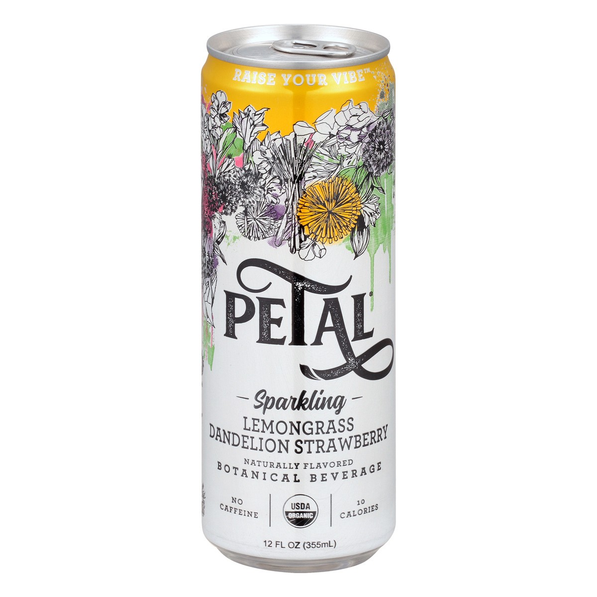 slide 5 of 13, Petal Sparkling Lemon Grass Dandelion Strawberry Botanical Beverage - 12 oz, 12 oz