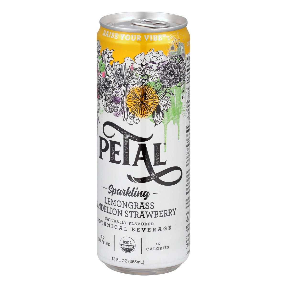 slide 7 of 13, Petal Sparkling Lemon Grass Dandelion Strawberry Botanical Beverage - 12 oz, 12 oz