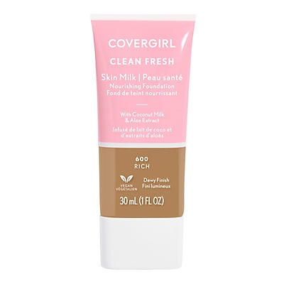 slide 1 of 1, Covergirl Clean Fresh Skin Milk Liquid Foundation 600 Rich, 1 oz