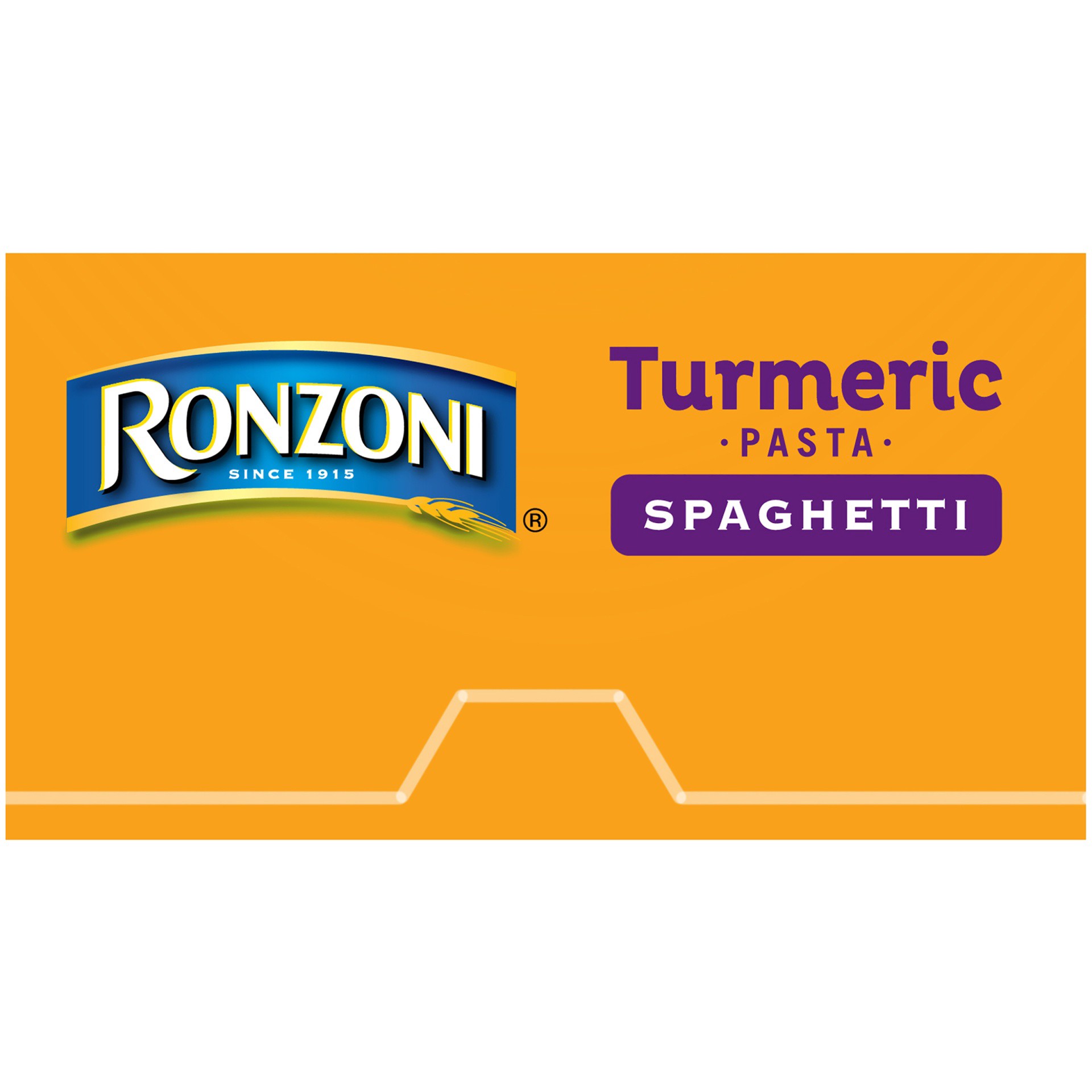 slide 4 of 8, Ronzoni Turmeric Spaghetti, 10 oz