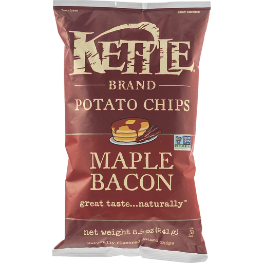 slide 6 of 9, Kettle Brand Maple Bacon Potato Chips, 8.5 oz