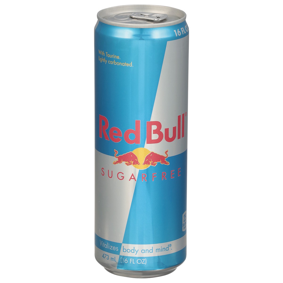 slide 1 of 4, Red Bull Sugar Free Energy Drink - 16 fl oz Can, 