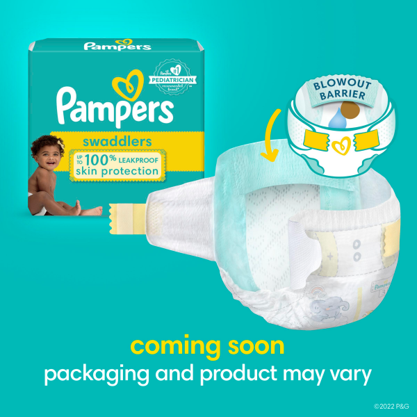 slide 23 of 29, Pampers Swaddlers Diapers, Size 7 (41+ lbs), 16 Count, Ultra Absorbent Disposable Infant Diaper, 16 ct