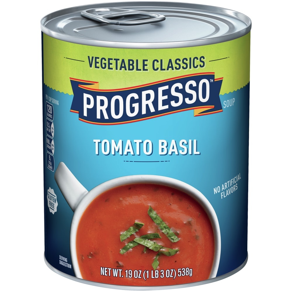 slide 1 of 1, Progresso Vegetable Classics Gluten Free Tomato Basil Soup Case Sale, 12 ct / 19 oz