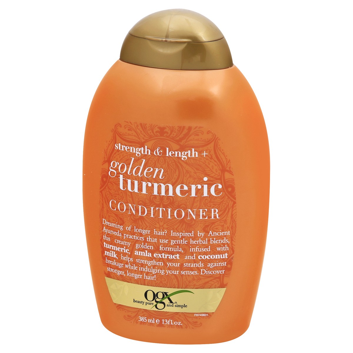 slide 11 of 11, OGX Strength & Length + Golden Turmeric Conditioner 385 ml, 13 oz