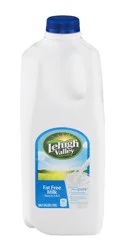 Lehigh Valley Dairy Farms Fat Free Milk 0.5 gal