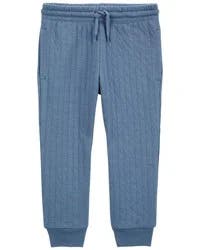 Carter's Baby Pull-On Quilted Joggers - Blue Blue 12M