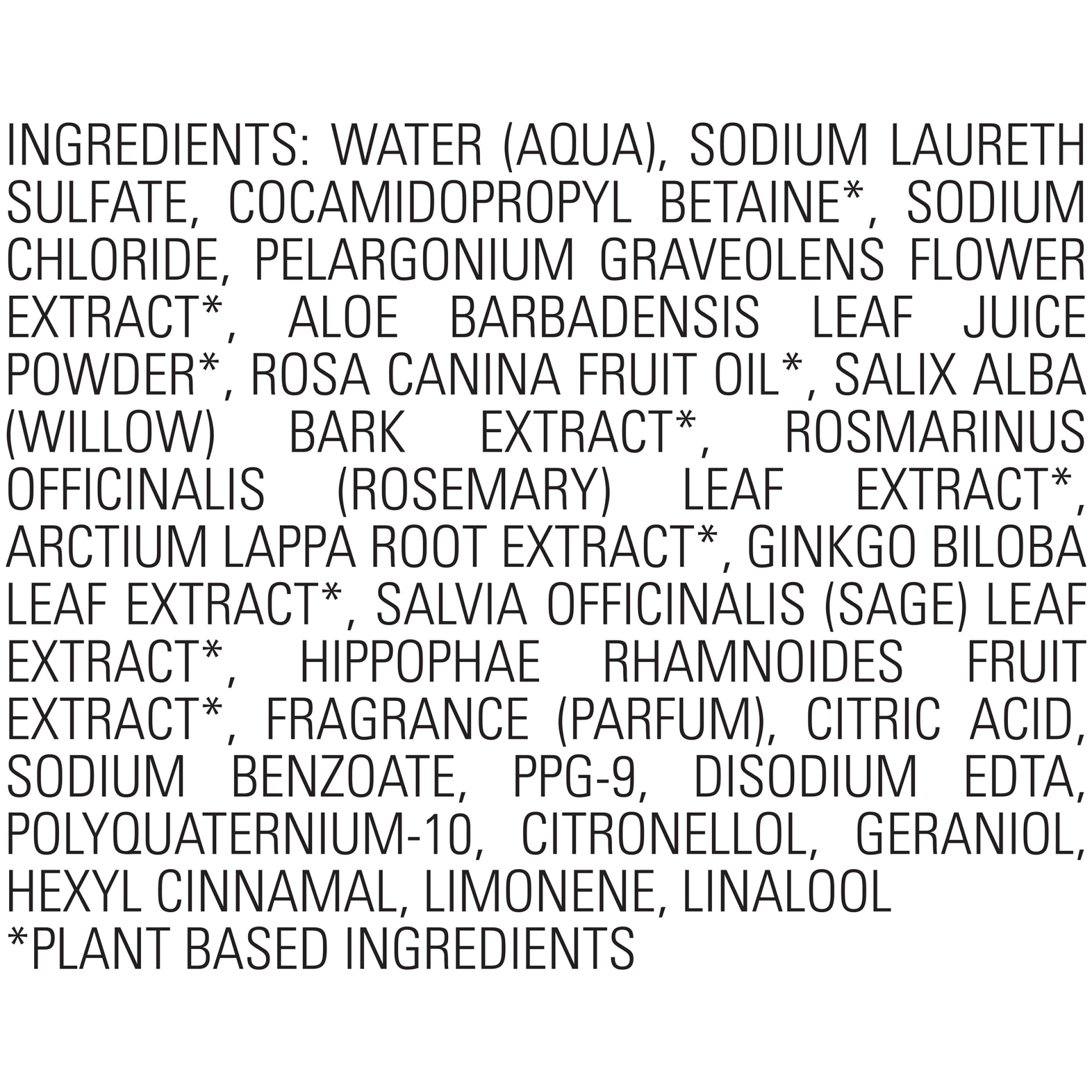 slide 4 of 4, ApotheCARE Essentials The Booster Rosehip Oil, Geranium, Aloe Vera Shampoo, 12 fl oz