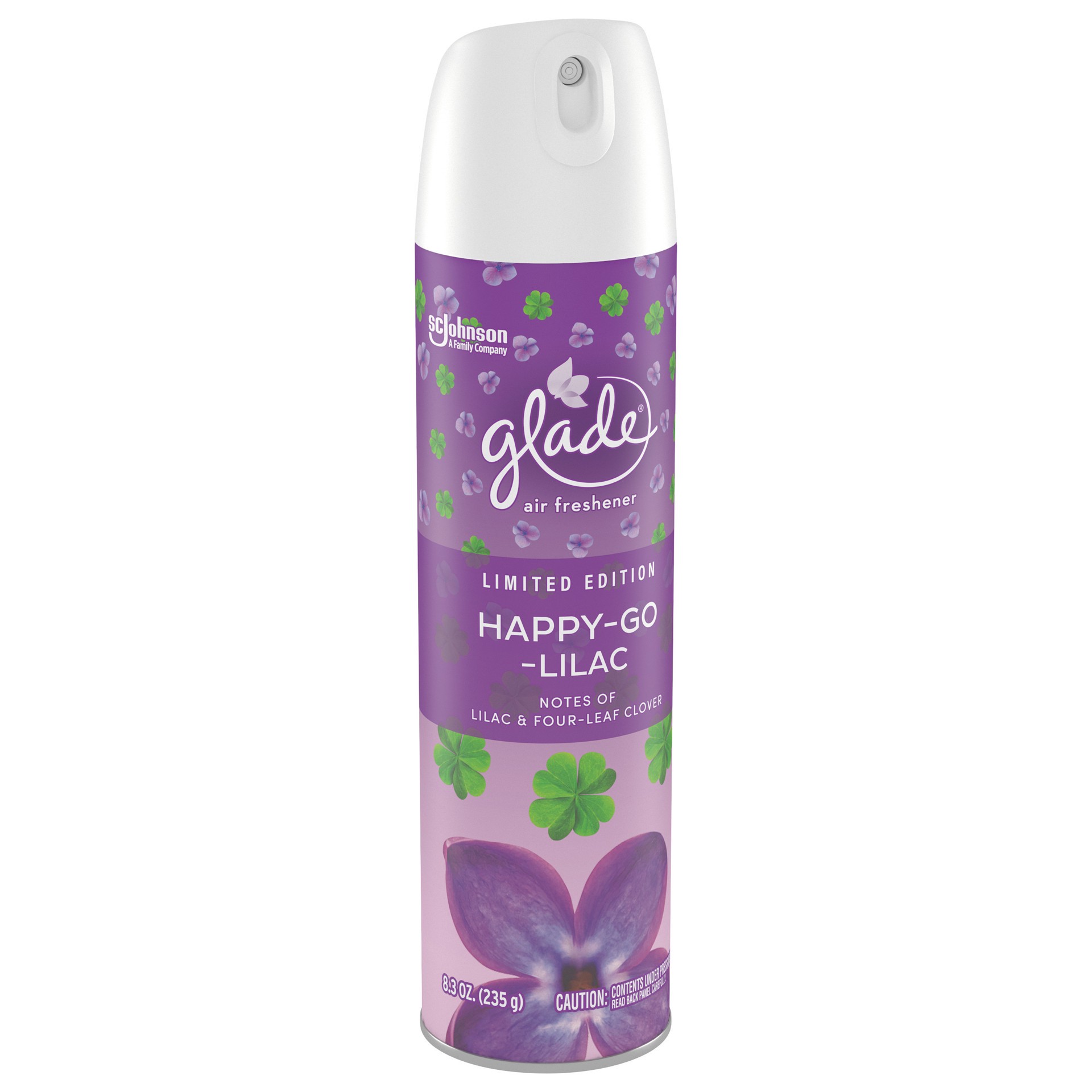slide 5 of 5, Glade 8.3 Oz Aero Happy Go Lilac, 8.3 oz
