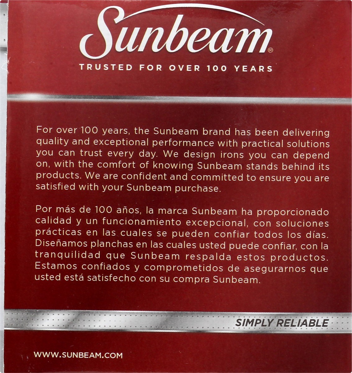 slide 7 of 9, Sunbeam Hot 2 Trot On-The-Go Travel Iron 1 ea, 1 ct