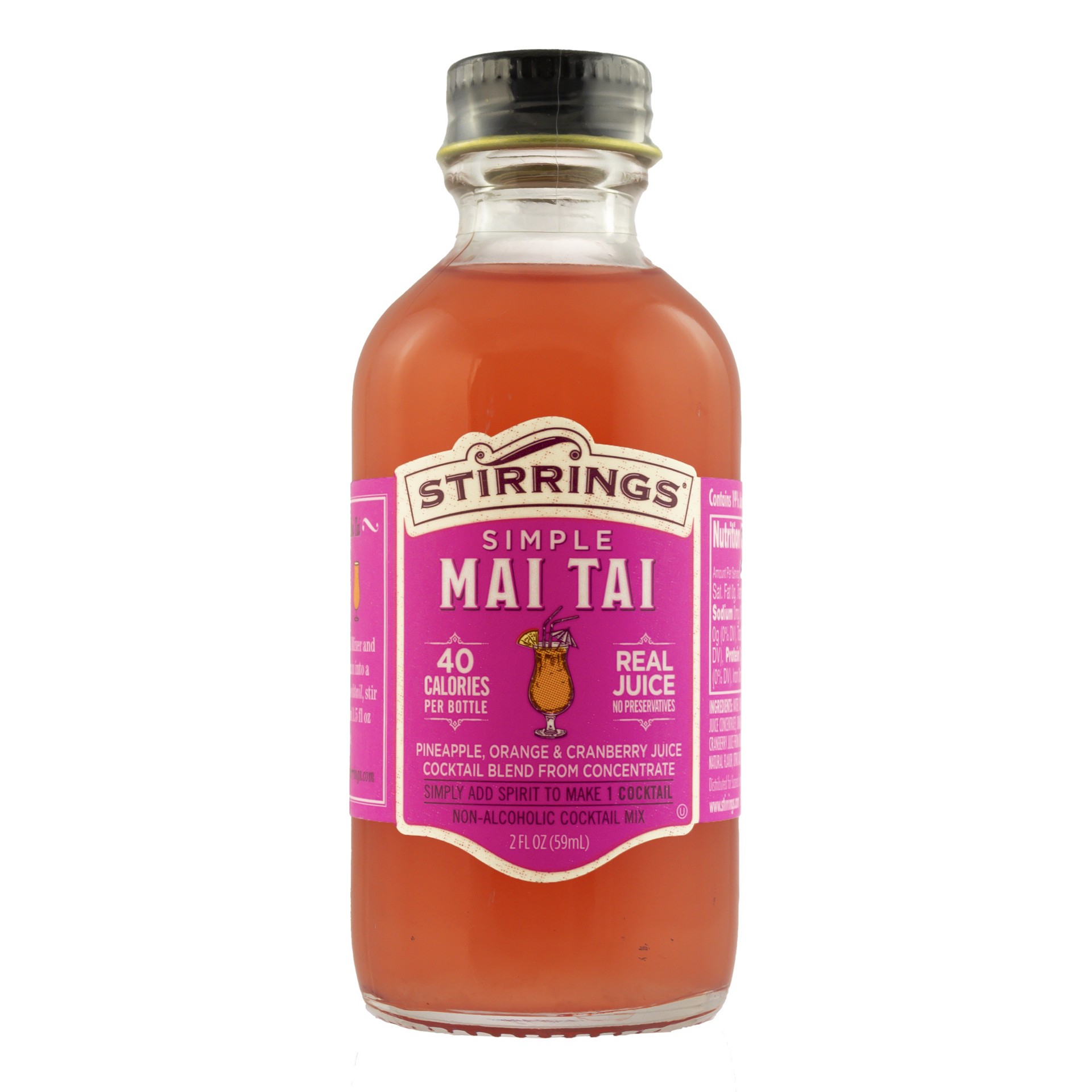 slide 1 of 2, Stirrings Mai Tai Cocktail Mix - 2 fl oz, 2 fl oz