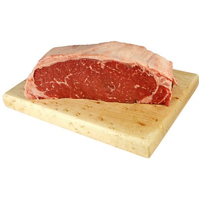 slide 1 of 1, Premium Aged New York Strip Steak, per lb