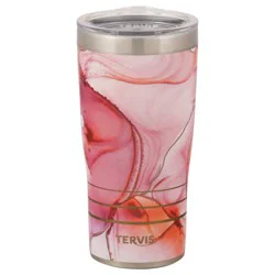 Tervis Traveler Inkreel Apricot Swirl Triple Walled Insulated Tumbler, 20 oz
