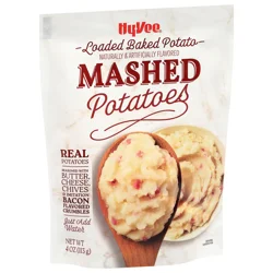 Hy-Vee Mashed Potatoes, Loaded Baked Potato