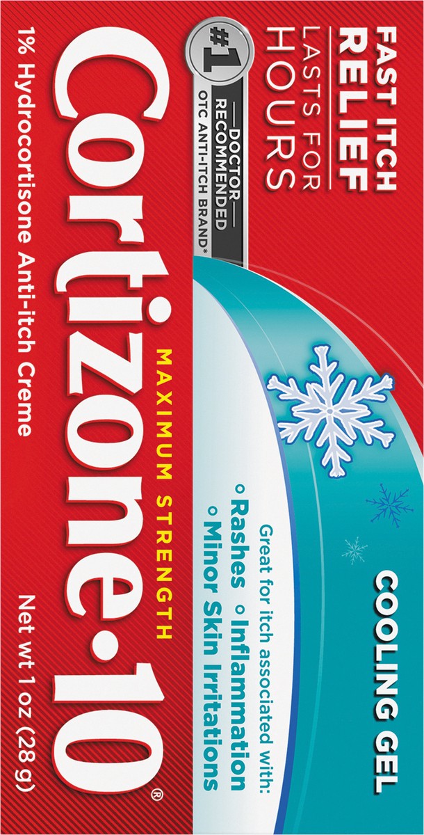 slide 3 of 11, Cortizone-10 Cooling Gel 1Oz, 1 oz