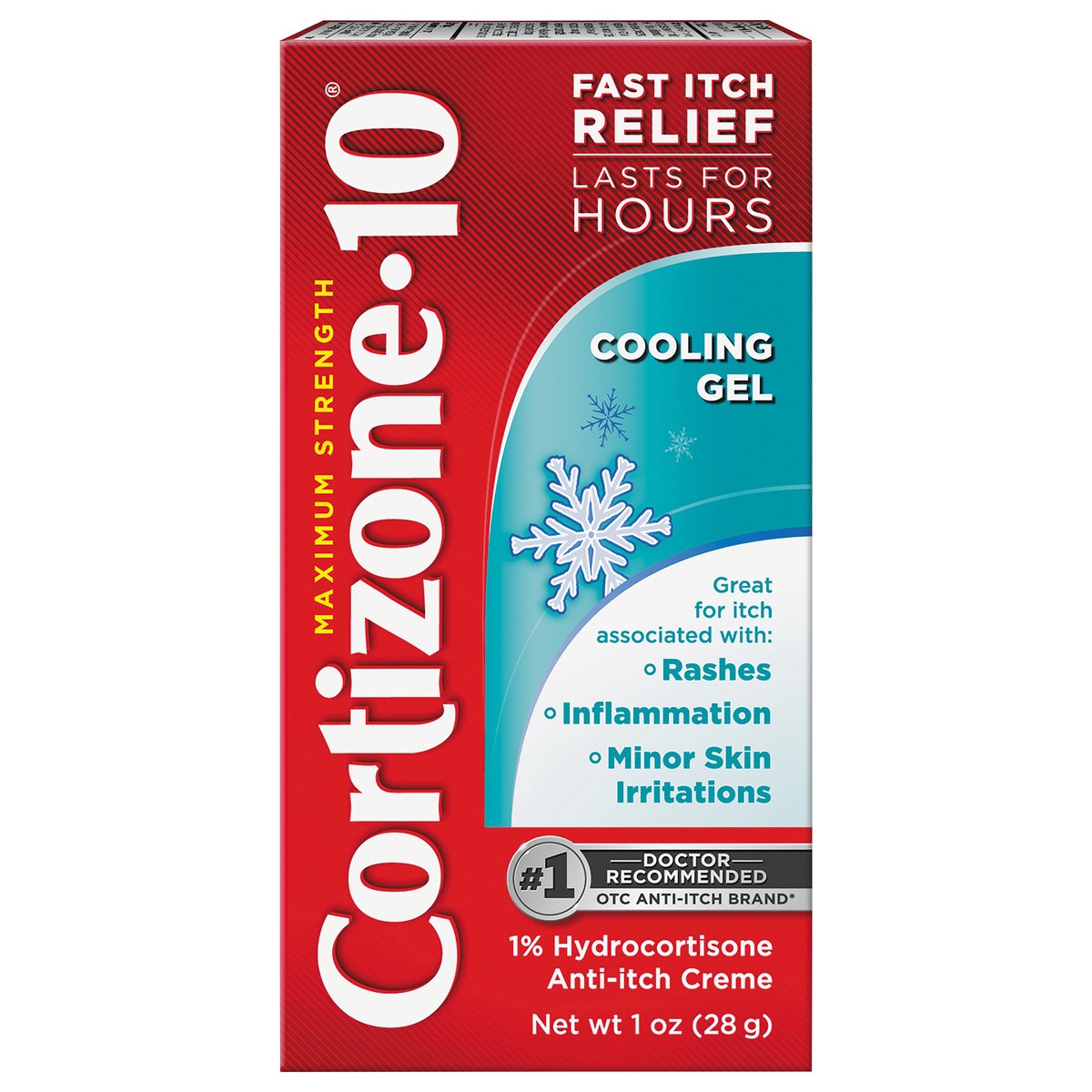 slide 1 of 11, Cortizone-10 Cooling Gel 1Oz, 1 oz