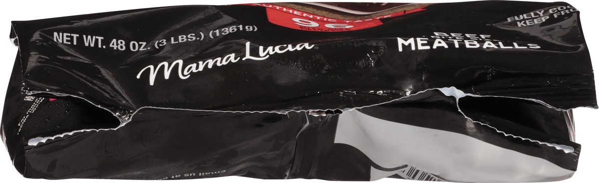 slide 6 of 13, Mama Lucia Beef Classic Flame Broiled Meatballs Bite Size Party Pack 48 oz, 96 ct; 48 oz