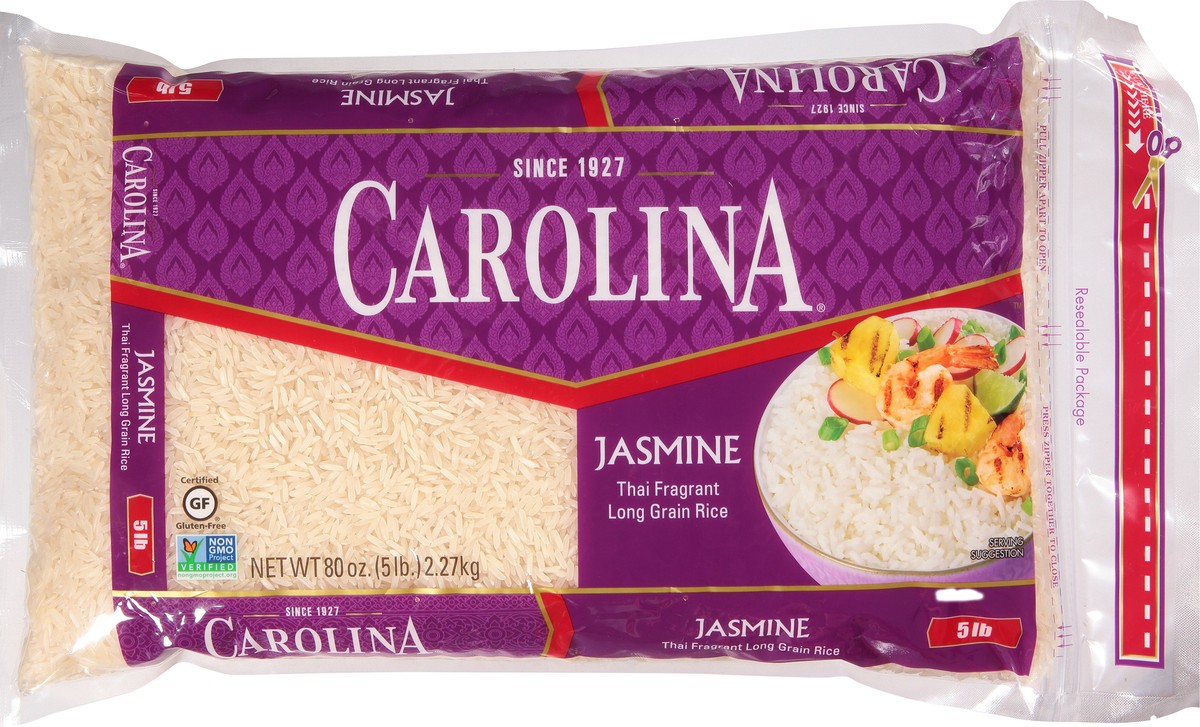 slide 3 of 8, Carolina Rice, 5 lb