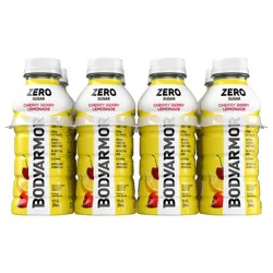 BODYARMOR Zero Sugar Cherry Berry Lemonade Electrolyte Sports Drink, 12 fl oz Bottles, 8 Pack