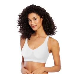 Bali Comfort Revolution Comfortflex Fit Foam Cup Wirefree Bra - White