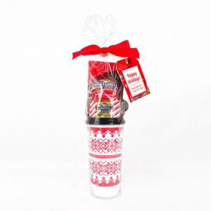 slide 1 of 1, Ghirardelli, Cocoa & Travel Tumbler With Mrs. Field's Cookie, 1 Oz, 1 ct