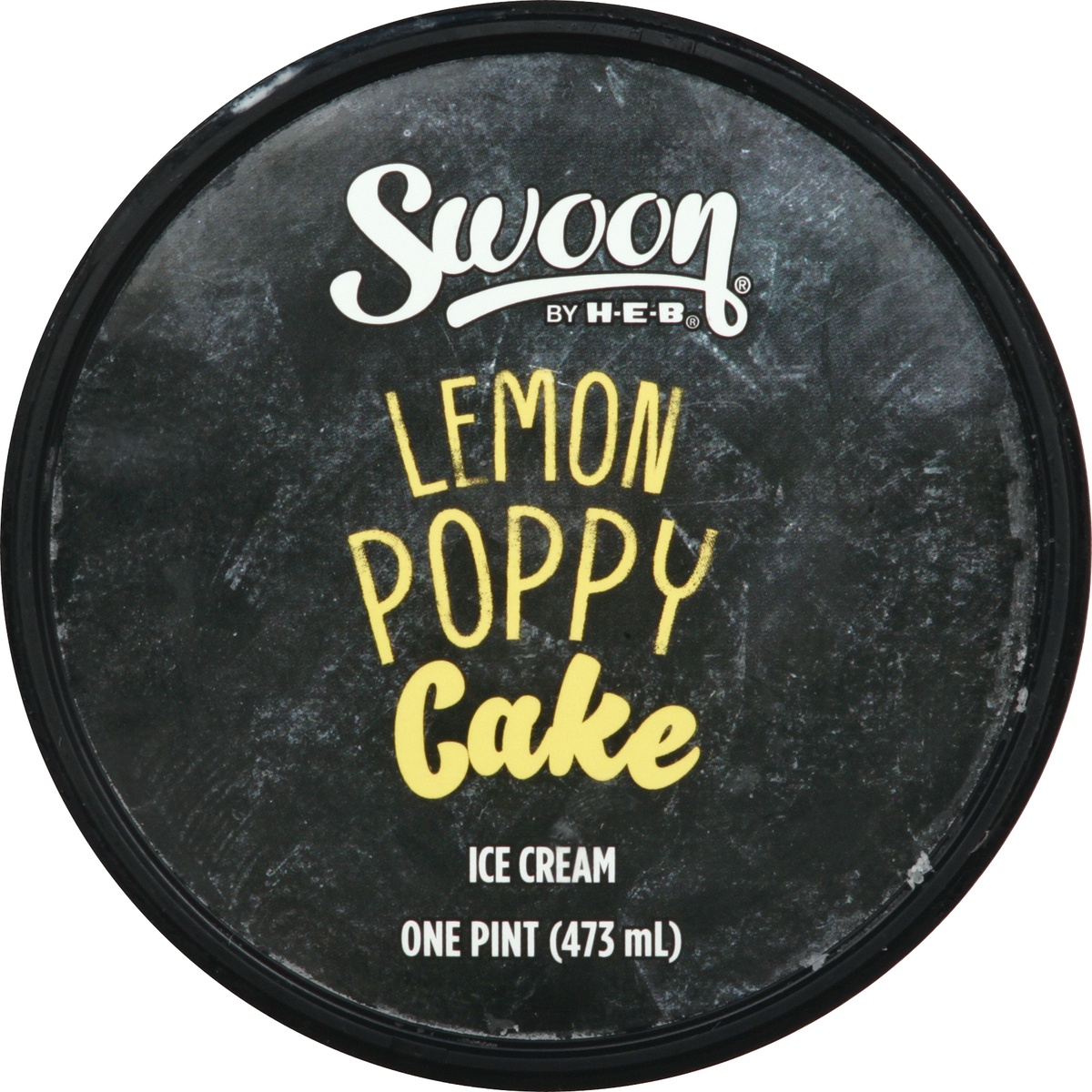 slide 6 of 10, Swoon by H-E-B &nbsp;Lemon Poppy Cake Ice Cream, 1 pint