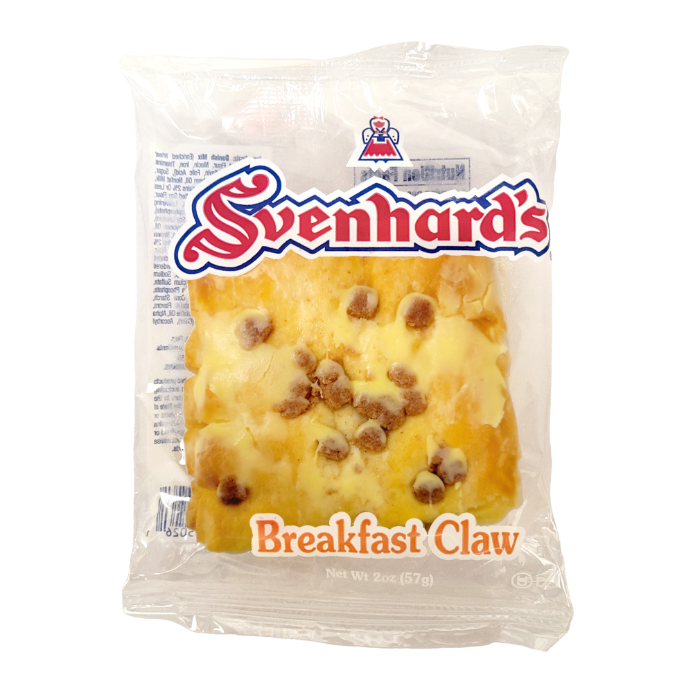 slide 1 of 1, Svenhard's Swedish Bakery Breakfast Claw Single Serve, 2 oz