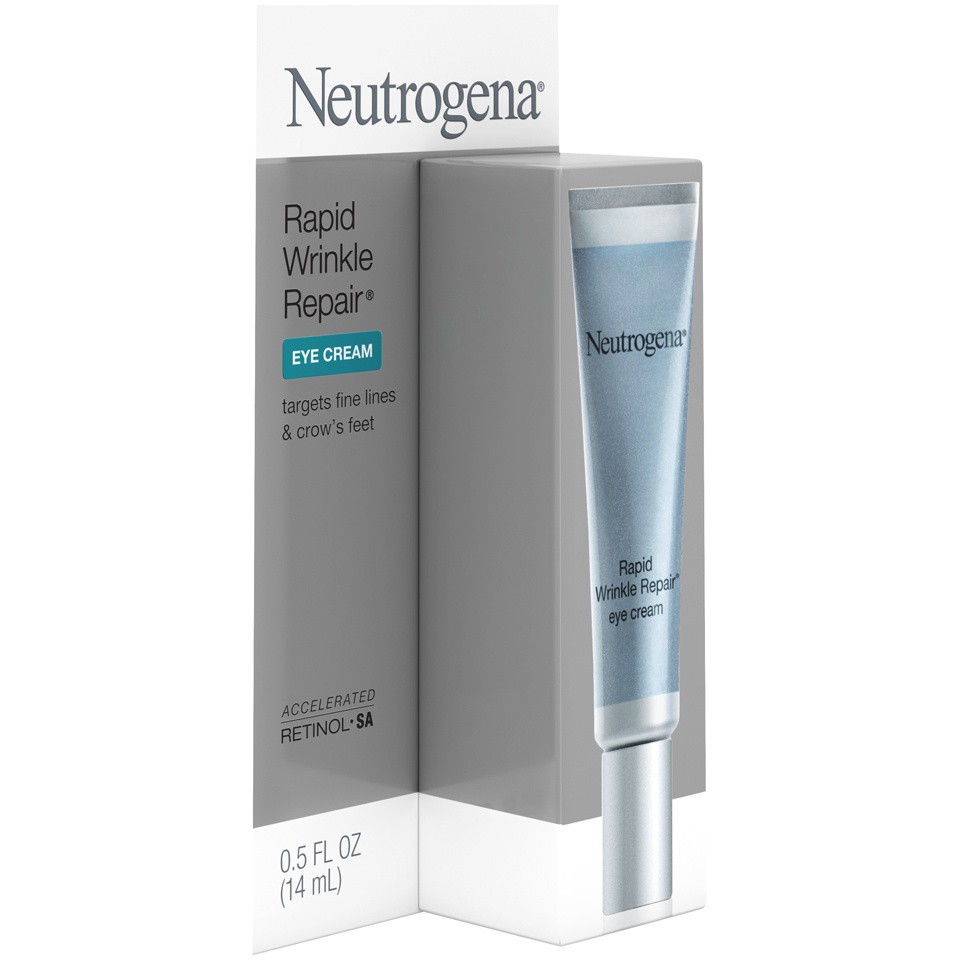 slide 4 of 6, Neutrogena Eye Cream Rapid Wrinkle Repair, 0.5 oz