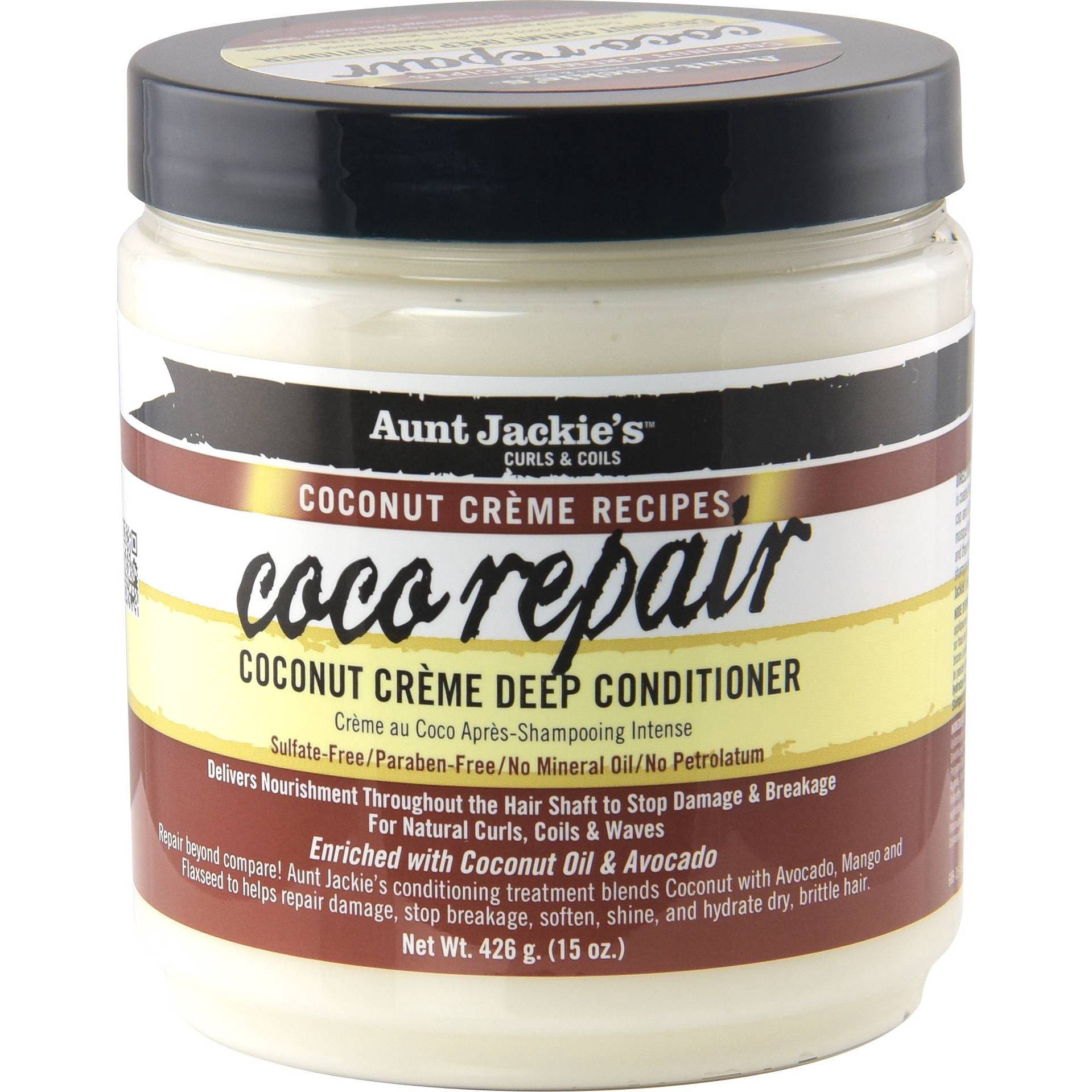 slide 1 of 4, Aunt Jackie's Coco Repair Deep Conditioner - 15 fl oz, 15 fl oz