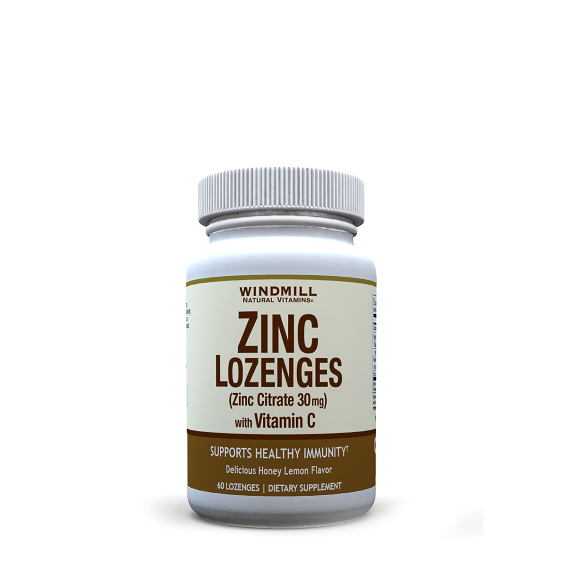 slide 1 of 1, Windmill Natural Vitamins Zinc Lozenges, 60 ct