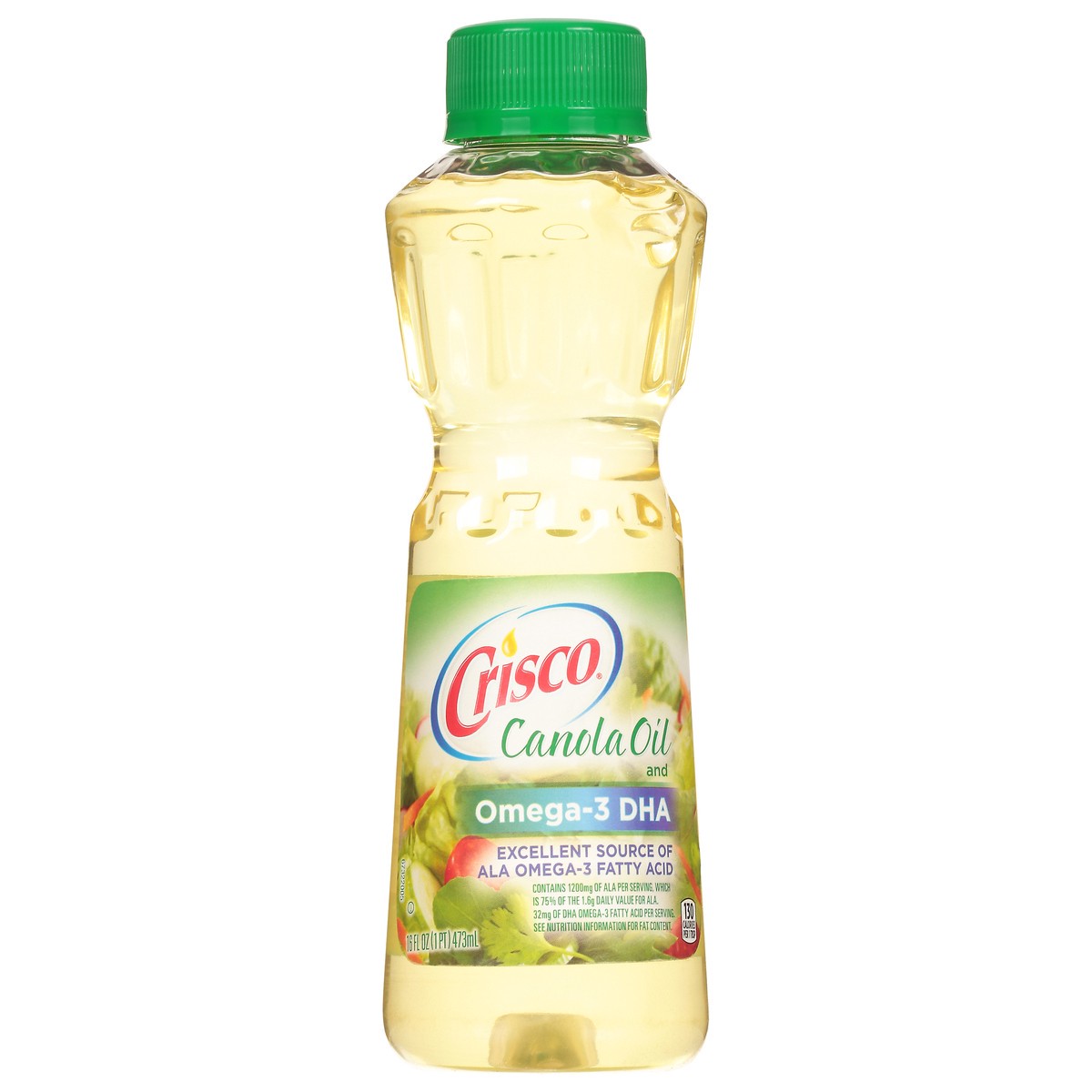 slide 1 of 5, Crisco Canola Oil and Omega-3 DHA 16 fl oz, 16 fl oz