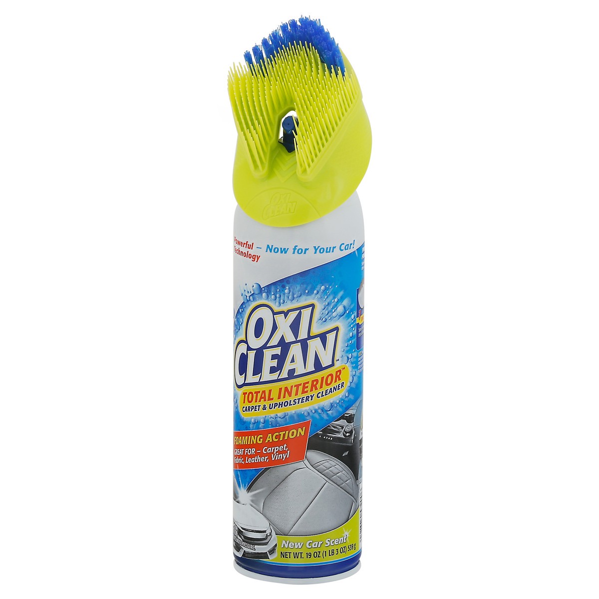 slide 2 of 9, Oxi-Clean Total Interior New Car Scent Carpet & Upholstery Cleaner 19 oz, 19 oz