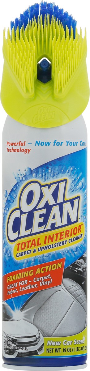 slide 3 of 9, Oxi-Clean Total Interior New Car Scent Carpet & Upholstery Cleaner 19 oz, 19 oz