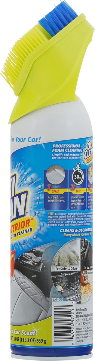 slide 7 of 9, Oxi-Clean Total Interior New Car Scent Carpet & Upholstery Cleaner 19 oz, 19 oz