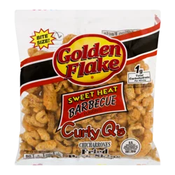 Golden Flake Sweet Heat Barbecue Fired Pork Skins