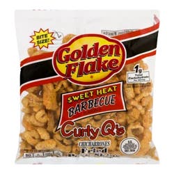 Golden Flake Sweet Heat Barbecue Fired Pork Skins